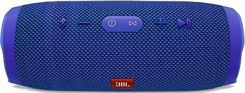 JBL Charge 3 Tragbarer Bluetooth-Lautsprecher (wasserdicht, mit 6000 mAh Power Bank und Freisprechfunktion) blau