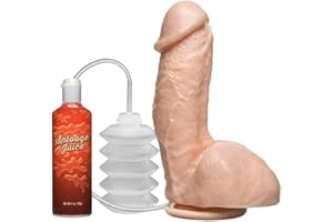 Doc Johnson Pene Divertido Realístico para Eyaculación Carne - 1 Unidad