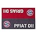 Produktbild FC Bayern München Fussmatte Spruch