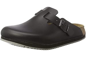 Birkenstock Unisex Boston Leder Clogs