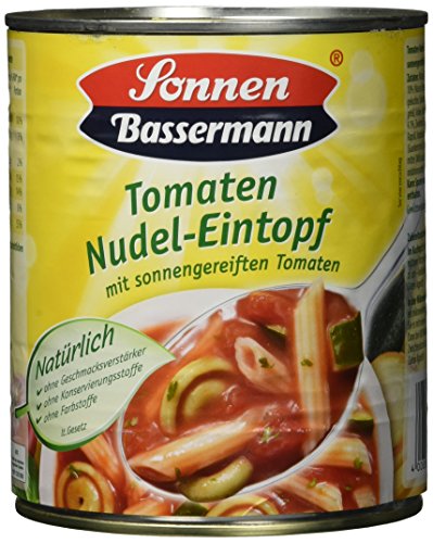 Preisvergleich Produktbild Sonnen Bassermann Tomaten-Nudeltopf, 6er Pack (6 x 800 g)