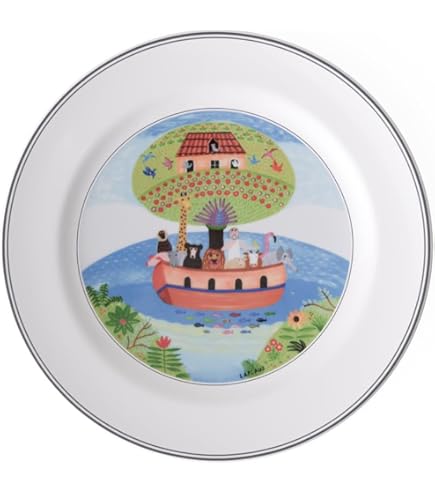 Kippenboerderij Bord VILLEROY ET BOCH Design Naif Bordé Bols X 2 - Par The Fireside - Laplau Duits Premium Servies