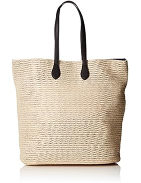 PIECES Damen Pclibine Straw Bag Henkeltasche, 12 x 41 x 38 cm