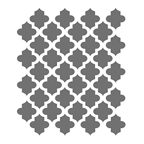 J BOUTIQUE plantillas marroquí plantillas - pequeña escala - para Manualidades DIY decor muebles lienzo