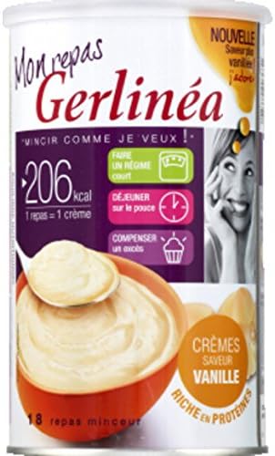 Gerlinéa - Crème à la vanille, riche en protéines, repas minceur - La boîte de 540g - Price Per Unit