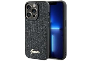 CG MOBILE Guess GUHCP13LPMSDGSK - Carcasa para iPhone 13 Pro / 13 de 6,1 Pulgadas, Color Negro