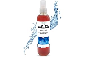 Floralpina Argent colloïdal 20ppm - 100% Naturel - Fabriqué en France - Pelage Chiens et Chats (250ml)