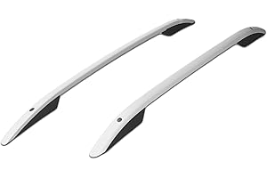 accessorypart Portapacchi Barre Tettuccio Parapetto Tetto per Renault Captur 2013-2019 GRIGIO (Modello Appiccicoso)