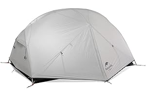 Naturehike Mongar Tienda de Mochilero de Silicona Ultraligera 20D para 2 Personas para Ciclismo, Senderismo, Acampada