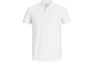 JACK & JONES Men’s Plain Polo Shirt, T-Shirt