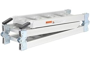 BIKE IT BikeTek Aluminium Tri-Folding Loading Ramp Lightweight Motorcycle Motorbike Motocross Loading Ramp 340Kg Max Load - 1935mm x 230mm