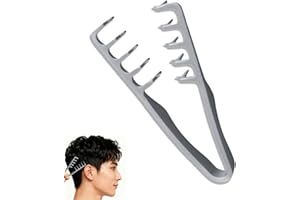 NATWO Texture Comb, Volumizing Wide-Tooth Hair Styling Comb, Wide Tooth Detanglers, Root Volumizing Tool, Seamless Design, Smooth Styling for Volume and Grooming Accessory Seam Covering Bangs Hairdressing