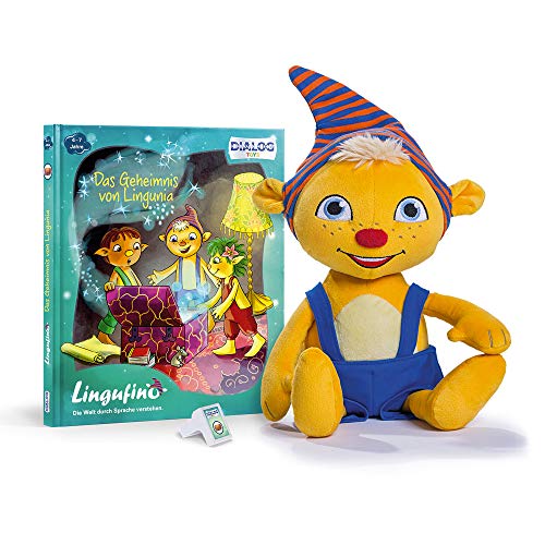 Preisvergleich Produktbild Monsterzeug Kobold Lernspielzeug für Kinder, Sprechendes Plüsch Spielzeug mit Spracherkennung, Spiel zur Sprachförderung 4 bis 7 Jahre