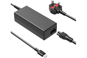 HSXIRQA 65W USB-C Charger for Lenovo Thinkpad, Yoga Slim 6 7 9,Ideapad Flex Duet Slim, ThinkBook, Chromebook X1 E590 E585 E580 E14 T470 T495s T14 L15 L590 P52s 720 910 C930 S540 720S 730S Laptop