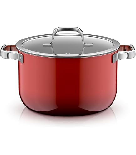 WMF Fusiontec Mineral Cooking Pot Large 24 cm Glass Lid Induction