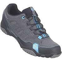 Scott Crus-R Zapatillas, Mujer, Antracita / Azul Neón, 37