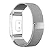 Produktbild Fitbit Charge 2 Armband, PUGO TOP Milanaise Edelstahl Armbanduhren Watch Band Armband Für Fitbit Charge 2 -Silber(Nicht Tracker einbeziehen)