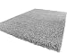 Produktbild Shaggy Hochflor Langflor Teppich Sky Einfarbig in Grau, Grösse:150 cm Quadrat