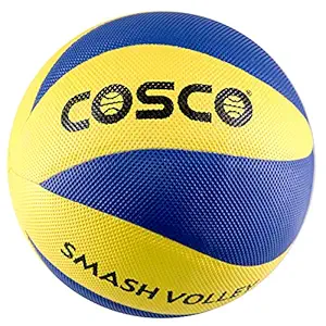 Cosco PU Volleyball, Size 4 , Yellow and Blue