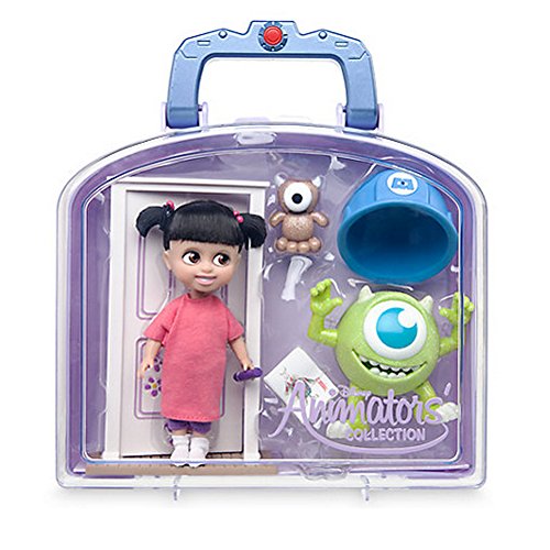 Official Disney Monsters Inc Animators Collection Boo Mini Doll Playset