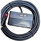 Ara&ccedil; &Ccedil;akmak Uzatma Kablosu &Ccedil;akmaklık &Ccedil;oklayıcı LCD Ekranlı USB, Type-C &ccedil;ıkışlı 12 Volt 10 Amper 120 WAT 2 X1,5mm TTR Bakır 5 