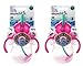 Munchkin Baby 2 Pack Tip & Sip Straw Cups Pink 7OZ 6 months +