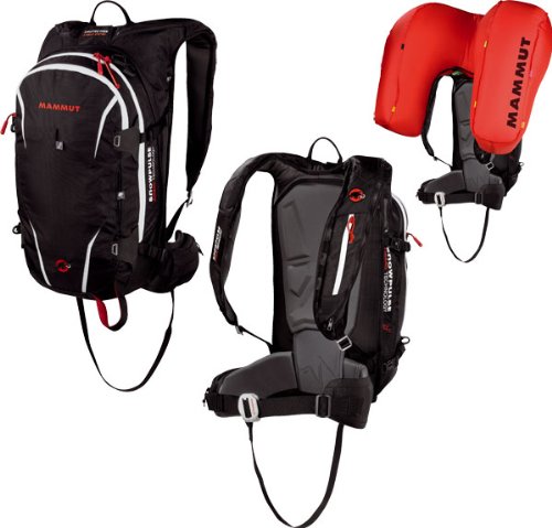Mammut-Lawinenrucksack-Ride-Protection-Airbag-Black-White-35-x-20-x-50-cm-22-Liter-2610-00751-0047-1022