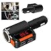 Auslese™ BC-09 Wireless Car Bluetooth Kit Handsfree FM Transmitter Music Radio Adapter Dual USB Car Charger Universal for Smartphone Handsfree LED Display car styling RS.1499.00