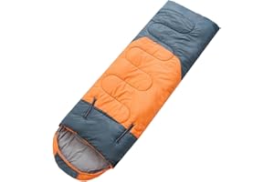 ALANTOP Sleeping Bag 4 Seasons Adults & Kids for Camping Hiking Trips Warm Cool Weather,Lightweight and Waterproof with Compression Bag,Indoors Outdoors Activities