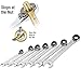 Produktbild Mastergrip 790023u 7 Stück stop-ring Ratschenschlüssel Set, Sae