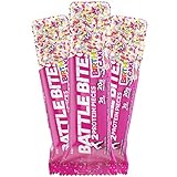 Battle Bites High Protein and Low Carb/Sugar Bars 12 x 62 g - Birthday Cake
