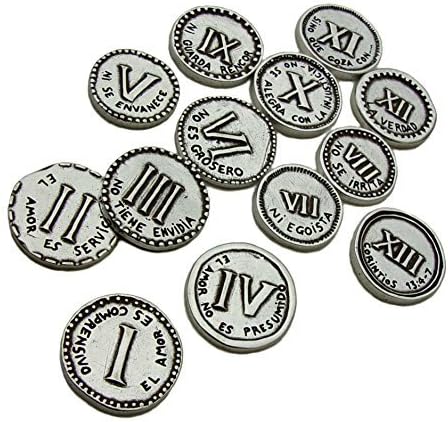 Traditional Corinthian Spanish Wedding Coins [Spanish language]