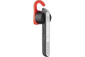 Jabra Stealth Wireless Bluetooth Headset - Black/Orange