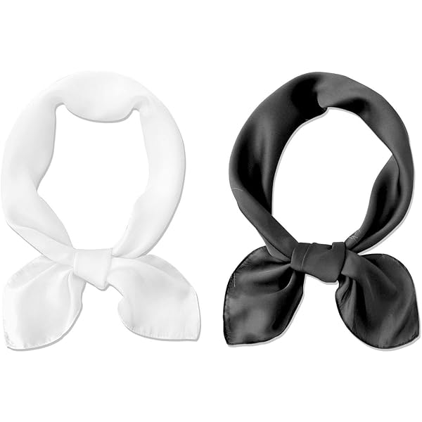 2 Stück Damen Kopftuch - Elastisches Baumwoll Kopftuch 40x16cm