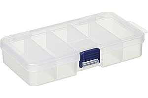 Meiho Tackle Box 1567 Boîte à leurres Transparent Taille M 161 x 91 x 31 mm