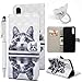 Produktbild idlehour Handyhülle Flip Case für Samsung Galaxy A50, PU Leder Case Cover Magnet Schutzhülle Tasche Schutz Cover Flipcase Etui Brieftasche Flipcover mit Ständer und Magnetverschluss,Cat