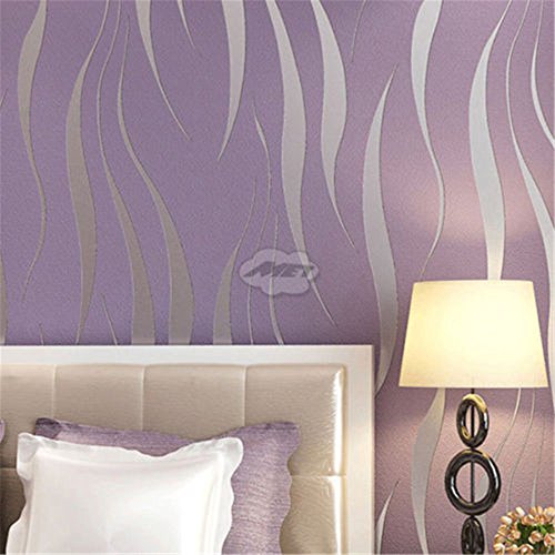 3D Dreidimensional Vlies Fototapete Top Tapete Wandbilder Bild Tapeten Wand (lila)