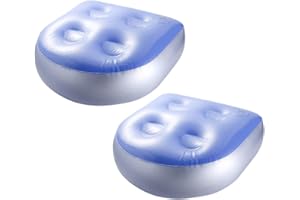 Tongyundacheng Hot Tub Seats, Inflatable Hot Tub Seat Multifunctional Spa Booster Seat With Suction,Non-Slip For Adults Elders Kids at Home Spa&Rest