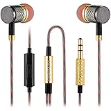 Betron YSM1000 Earphones Headphones, High Definition, in-ear, Noise Isolating , Heavy Deep Bass for iPhone, iPod, iPad, MP3 Players, Samsung Galaxy, Nokia, HTC, Nexus, BlackBerry etc (With Microphone)