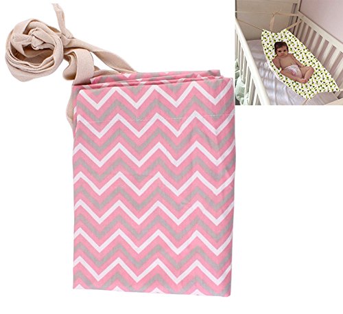 Lvbeis Baby Hammock for Crib- Strong Adjustable Straps Safety Bed for Newborn(2-12 months)