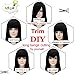 S-noilite® Fashion Women Long Wig Curly Wavy Hair Full Cosplay Party Anime Wig 20 Colors (24"/60CM, Pink + Purple)