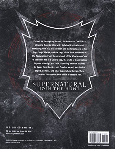 Supernatural: The Official Coloring Book