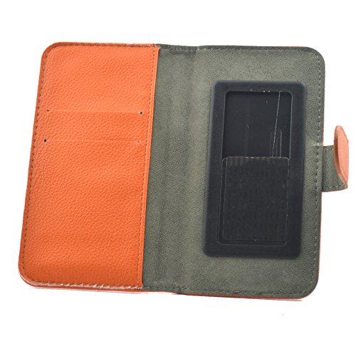 Medion Life E5008 Smartphone / Slide Kleber HÃ¼lle Case Cover Schutz Handy Tasche Cover Etui HandyhÃ¼lle SchutzhÃ¼lle in Orange