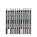 Ucanbe Eyeliner Pencil set Pack of 12 color