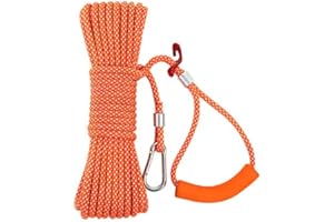 Zaselect 10M THICK GARDEN OUTDOOR CLOTHES LINES EASY TO TIGHTEN ORANGE ..