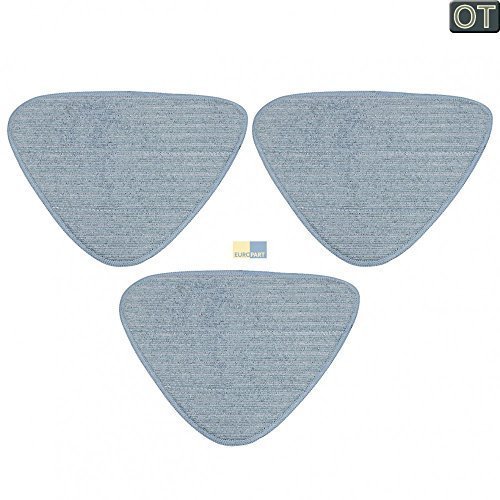 détail Dirt devil chiffon microfibres-lot de 3 chiffons pour nettoyeur vapeur aquaClean m318 0318002