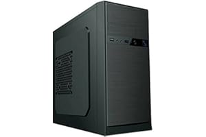 CoolBox M500 Torre 500W Negro Carcasa de Ordenador - Caja de Ordenador (Torre, PC, Micro-ATX, Negro, 500 W, 120 mm)