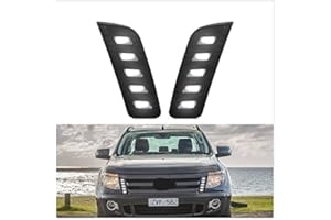 TUNEZ® Grille Grill avant LED feux diurnes feux de circulation DRL Drive Compatible avec Ranger T6 MK 1 2013 2014 2015
