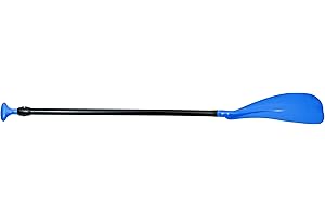 H2o Kayaks Blue Childs Glide Adjustable 2 Part Aluminium Stand Up Paddle Board Paddle Adjustable Length 122 cm - 168 cm (in 2 parts of maximum length 119 cm)