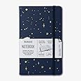 IF Moon & Stars - Bookaroo Notebook (A5) Journal, 48402, Dark Blue/Gold